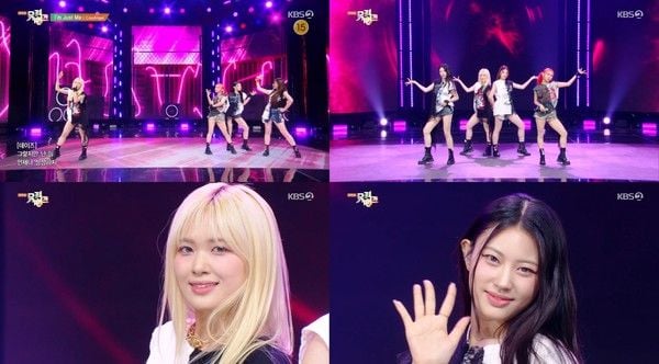 [사진 = KBS2 ‘뮤직뱅크’ 방송 캡처]  