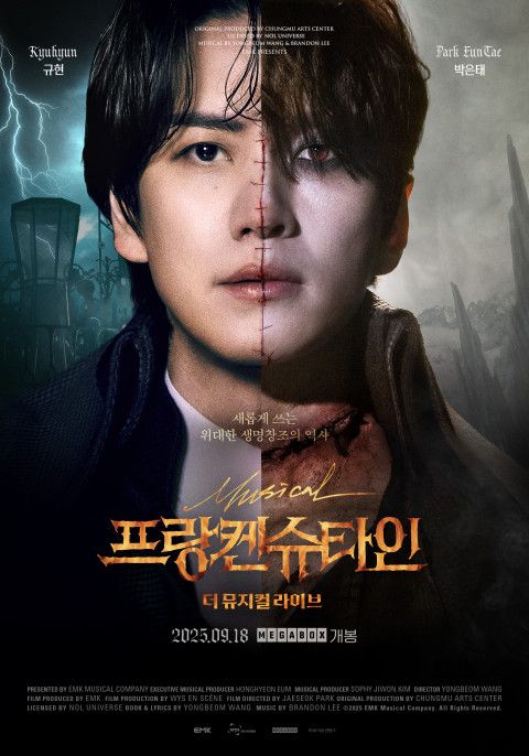 ‘프랑켄슈타인: 더 뮤지컬 라이브’ 아트 포스터 / 위즈온센이 제공