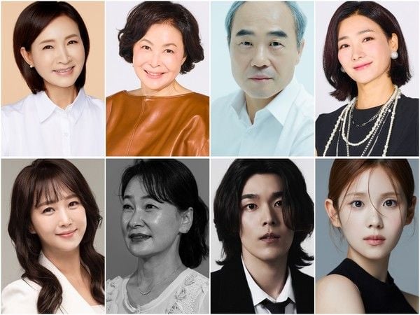 사진 제공: 정애리(기억컴퍼니), 금보라(KBS 1TV ‘마리와 별난 아빠들’), 강신일(브라도엔터테인먼트), 박현정(KBS 1TV ‘마리와 별난 아빠들’), 조향기(체리쉬빌리지), 윤미향(연극 ‘세 사람’), 김영재(빅스마일엔터테인먼트), 이지연(FNC엔터테인먼트)