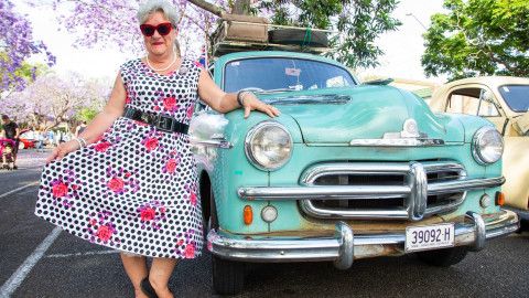 그라프턴 자카란다 페스티벌 전경