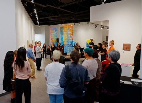 캐나다 전시 현장(제공=한국국제문화교류진흥원) 