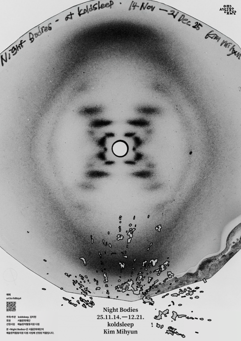  ‘Night Bodies’ 전시 포스터  