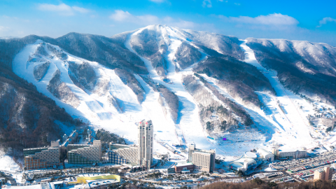 휘닉스 파크 전경