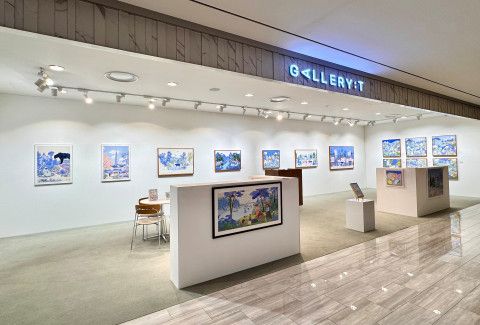 제니스 채 갤러리티 부산본점 개인전 전시 전경 