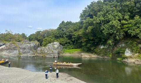 아라카와강 가와쿠다리 전경  