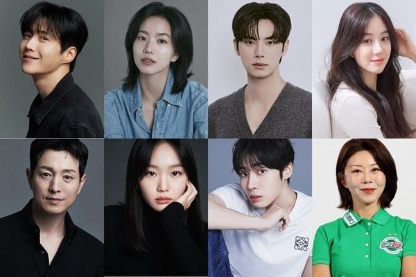 완쪽 위부터 김선호-이설-이채민-정려원-정성일-진기주-추영우-당구선수 김가영  