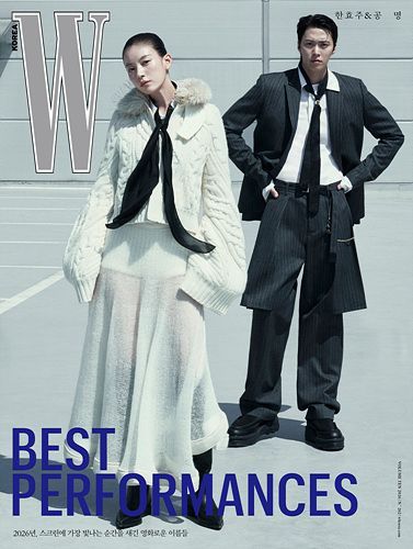 배우 한효주와 공명이 패션 매거진 더블유 코리아(W KOREA)와 함께한 10월 호 ‘베스트 퍼포먼스’ 커버 화보를 공개했다.  이번 화보에서는 두 배우가 가진 깊이 있는 분위기와 자연스러운 케미스트리를 담아냈다. 각자의 자리에서 꾸준히 변화하며 자신만의 연기 세계를 구축해온 두 사람의 현재를 통해, 앞으로 펼쳐갈 새로운 행보에 대한 기대감을 높였다.  공개된 화보 속 한효주와 공명은 사카이(sacai) 특유의 하이브리드 미학이 담긴 2026 가을-겨울