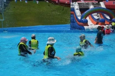 한국민속촌 자연형 물놀이장 큰 인기