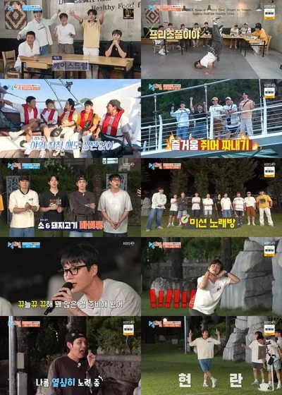 '1박 2일' 데이식스, JYP가 수납한 댄스 대방출! 인간미 한 페이지 '뚝딱'