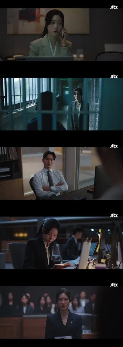 '에스콰이어' 정채연, 살인죄의 무게를 상해와 치사로 갈라낸 파격의 논리! 법정을 뒤흔든 뭉클한 감동의 순간!