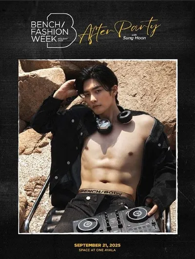 배우 성훈, 글로벌 의류 브랜드 ‘벤치(BENCH/)’ 필리핀 패션위크 참석 예고!
