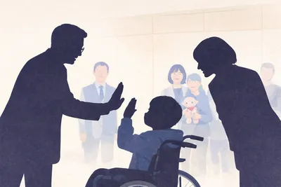 이재명 대통령, 희귀질환 환우 가족과 현장 소통