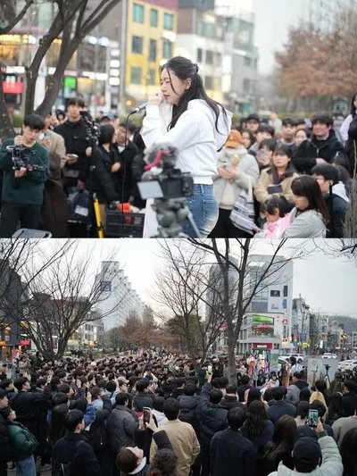 ‘발라돌’ 송하예, 월드비전과 함께 한 깜짝 기부 버스킹 성료! 모금 전액 기부!
