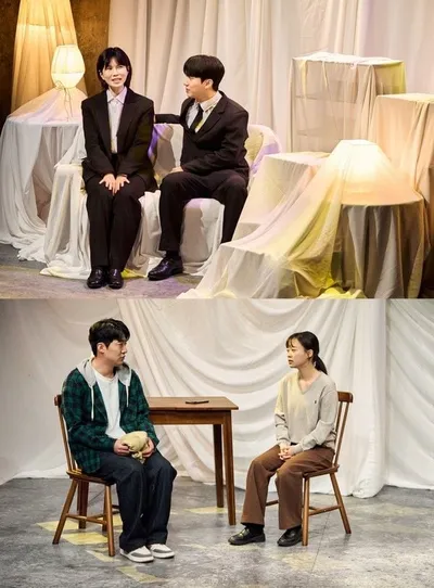 연극 '나의 죽음을 애도하기' 관객·평단 사로잡은 ‘4인 4색’ 무대 스틸 전격 공개!