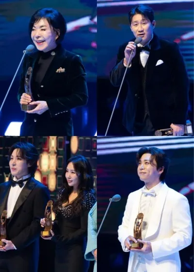 최진희-나상도-채윤, ‘대한민국 연예예술상’ 나란히 수상 쾌거