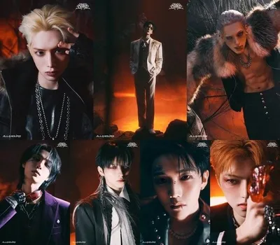 올아워즈, 미니 5집 'NO DOUBT' 첫 콘셉트 포토 공개! 치명적 다크 아우라