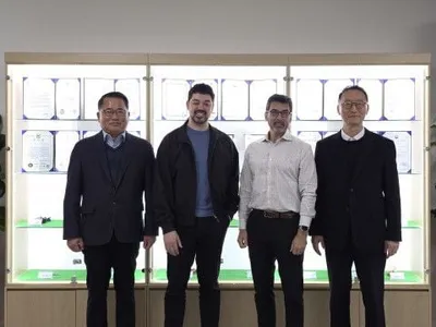 미국 호버플라이 경영진, 케이알엠 신공장 방문… 한미 드론 동맹 강화