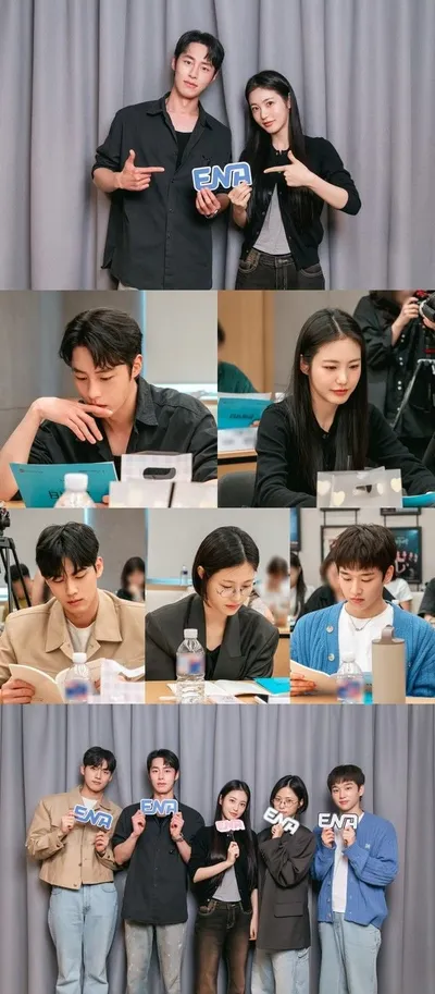 '닥터 섬보이' 이재욱X신예은X홍민기X이수경X김윤우, 메디컬 휴먼 로맨스의 탄생 예고! 대본 리딩 현장 공개