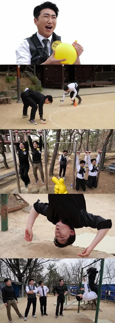 '최우수산(山)' 유세윤-장동민-허경환-붐-양세형, 도토리에 눈 뒤집혔다! 거친 숨, 체력적 한계에도 쉴 틈 없는 매운맛 산행!
