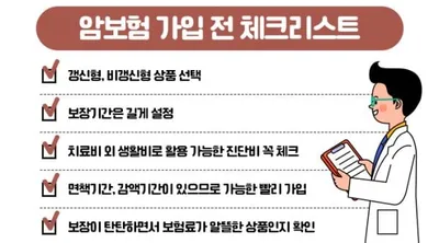 3대진단비, 암보험 비갱신형 알아볼 때 보험비교사이트 활용...가격 비교 후 선택