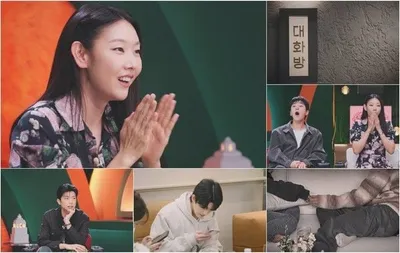 [누난 내게 여자야2] 한혜진, “어떡해 너무 잘생겼어” 발 동동! 초밀착 셀카에 손가락 밀당까지, 도파민 폭발 스킨십 폭주!