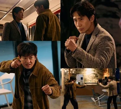 ‘오십프로’ 신하균-허성태, 주먹 쥔 채 대치! 10년 전 진실 깨어나나