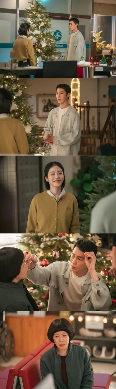 '닥터 섬보이' 이별 위기 속 크리스마스 파티? 이재욱 위한 신예은의 ‘따뜻’ 핑계
