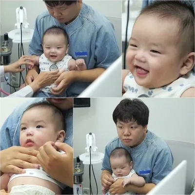 ‘슈돌’ 곽튜브 아들 태산, 의사 선생님 향해 반달 눈웃음 발사! ‘배시시’ 심쿵
