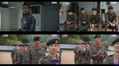 '신병4 : 사보타주' 김민호·이원정 화해로 생활관 평화 되찾는 줄 알았는데...'모아이 석상' 전승훈에게 닥친 외출·외박 통제! 시련의 이유는?