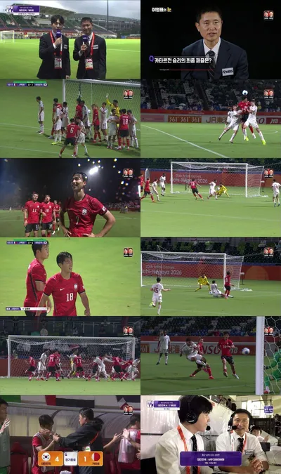 [KBS 아시안게임] 말하는 대로 터졌다! 이영표, 소름 돋는 예측…엄지성 해트트릭·김명준 쐐기골로 4대1 완승!