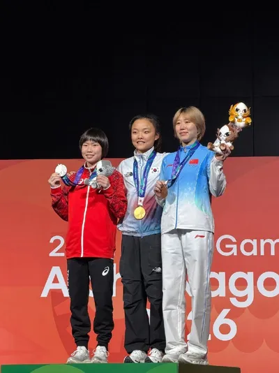 대한민국 스포츠클라이밍, 역대 아시안게임 최다 메달 기록 경신...서채현 리드 금메달·이도현 리드 동메달