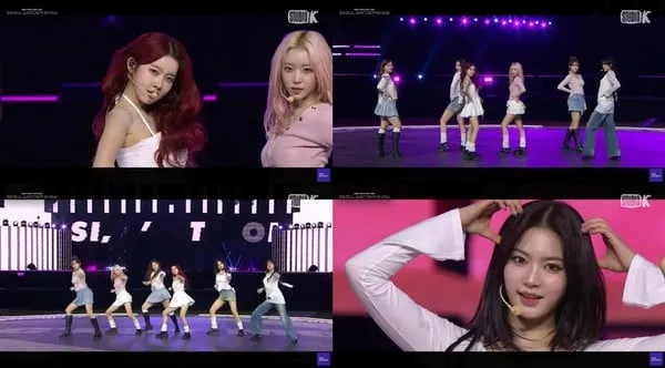 [사진 = 유튜브 채널 'KBS Kpop' 영상 캡처] 